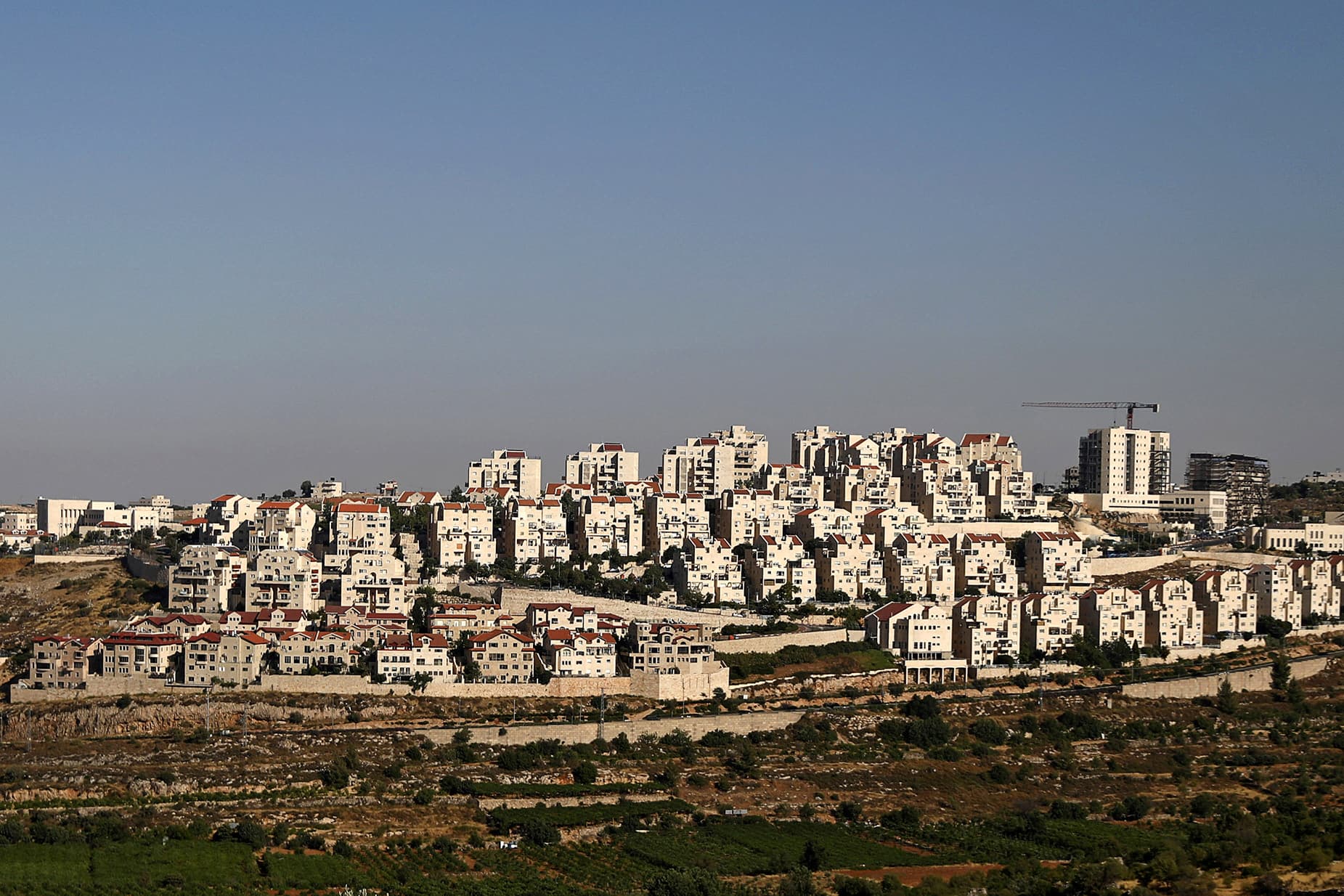A view shows the Israeli settlement of Efrat in the Gush Etzion settlement block in the Israeli-occupied West Bank, June 30, 2020. Picture taken June 30, 2020.